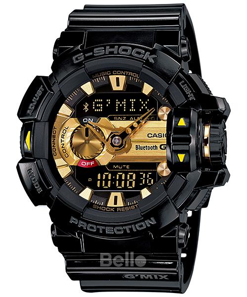  [Pin Miễn Phí Trọn Đời] GBA-400-1A9 - Đồng hồ G-Shock Nam - Tem Vàng Chống Giả 