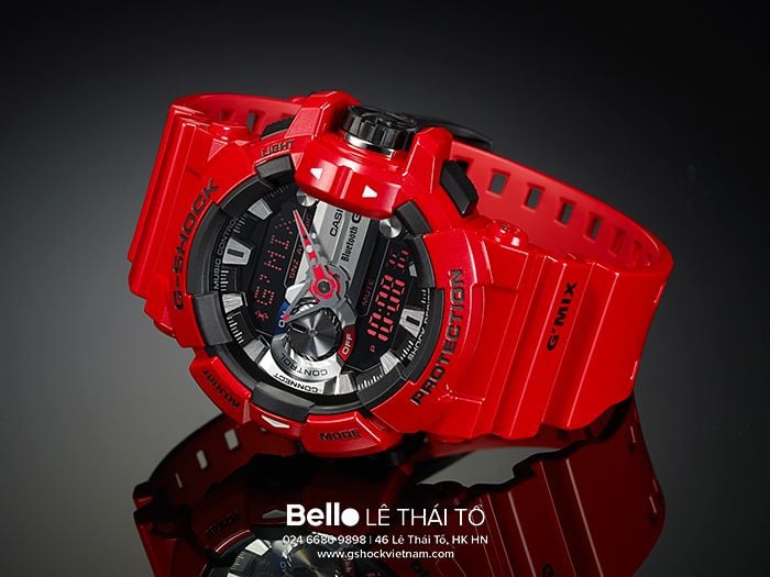  Casio G-Shock GBA-400-4A - Uy tín từ 2009, Tem vàng chống giả, Bảo hành 5 năm, Pin miễn phí trọn đời 