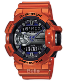  [Pin Miễn Phí Trọn Đời] GBA-400-4B - Đồng hồ G-Shock Nam - Tem Vàng Chống Giả 