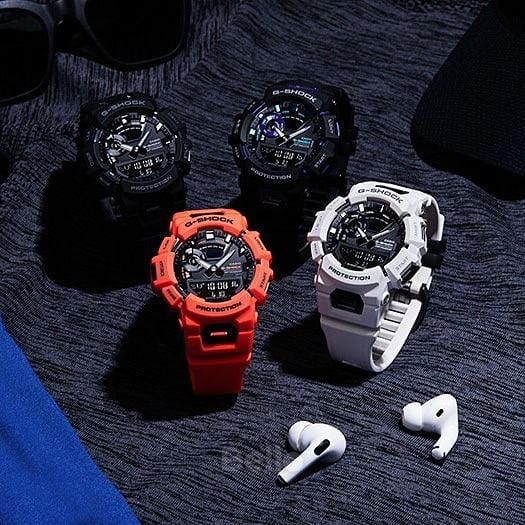  Casio G-Shock GBA-900-1A - Uy tín từ 2009, Tem vàng chống giả, Bảo hành 5 năm, Pin miễn phí trọn đời 