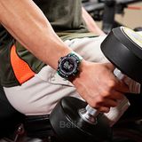  [Pin Miễn Phí Trọn Đời] GBD-100SM-1A7DR - Đồng hồ G-Shock Nam - Tem Vàng Chống Giả 