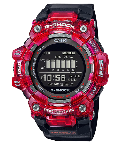  [Pin Miễn Phí Trọn Đời] GBD-100SM-4A1DR - Đồng hồ G-Shock Nam - Tem Vàng Chống Giả 