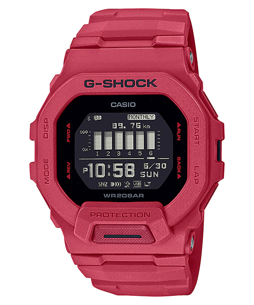  Casio G-Shock GBD-200RD-4 - Uy tín từ 2009, Tem vàng chống giả, Bảo hành 5 năm, Pin miễn phí trọn đời 