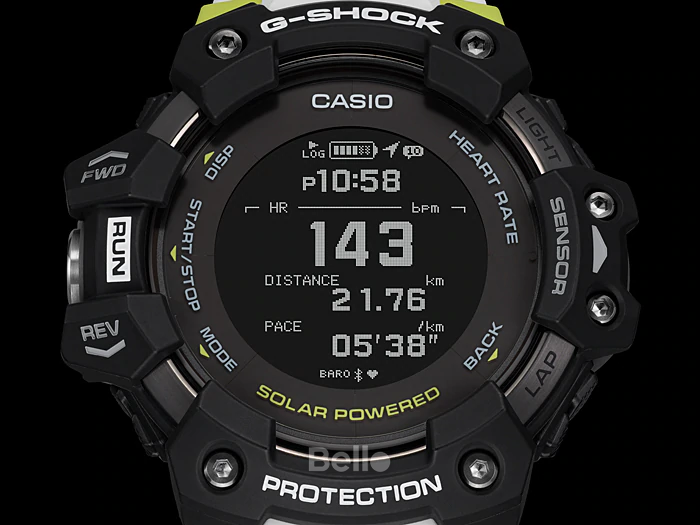  [Pin Miễn Phí Trọn Đời] GBD-H1000-1A7 - Đồng hồ G-Shock Nam - Tem Vàng Chống Giả 