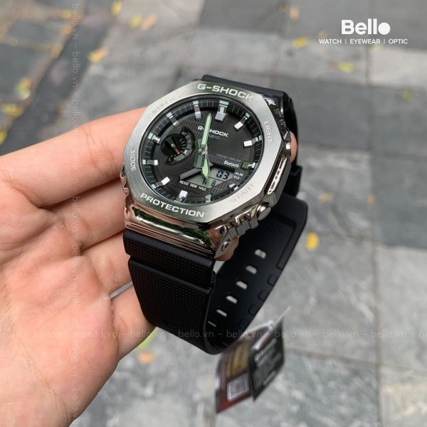  Casio G-Shock GBM-2100-1A - Uy tín từ 2009, Tem vàng chống giả, Bảo hành 5 năm, Pin miễn phí trọn đời 