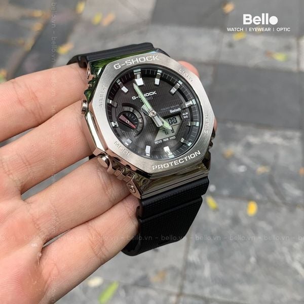  Casio G-Shock GBM-2100-1A - Uy tín từ 2009, Tem vàng chống giả, Bảo hành 5 năm, Pin miễn phí trọn đời 