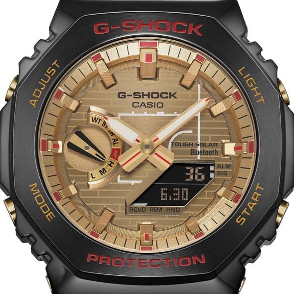  [LIMITED] Casio G-Shock GBM-2100RH-1A - Uy tín từ 2009, Tem vàng chống giả, Bảo hành 5 năm, Pin miễn phí trọn đời 