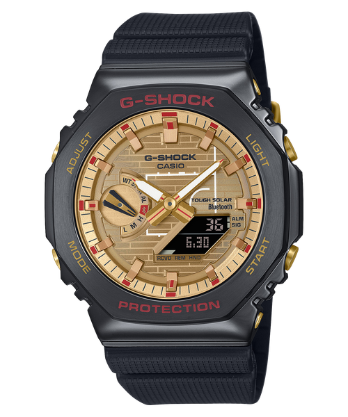  [LIMITED] Casio G-Shock GBM-2100RH-1A - Uy tín từ 2009, Tem vàng chống giả, Bảo hành 5 năm, Pin miễn phí trọn đời 