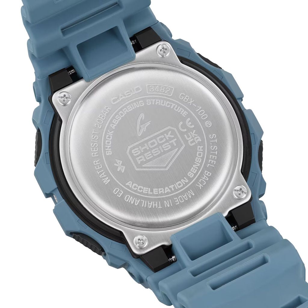  Casio G-Shock GBX-100-2ADR - Uy tín từ 2009, Tem vàng chống giả, Bảo hành 5 năm, Pin miễn phí trọn đời 