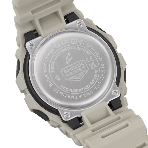  Casio G-Shock GBX-100-8DR - Uy tín từ 2009, Tem vàng chống giả, Bảo hành 5 năm, Pin miễn phí trọn đời 