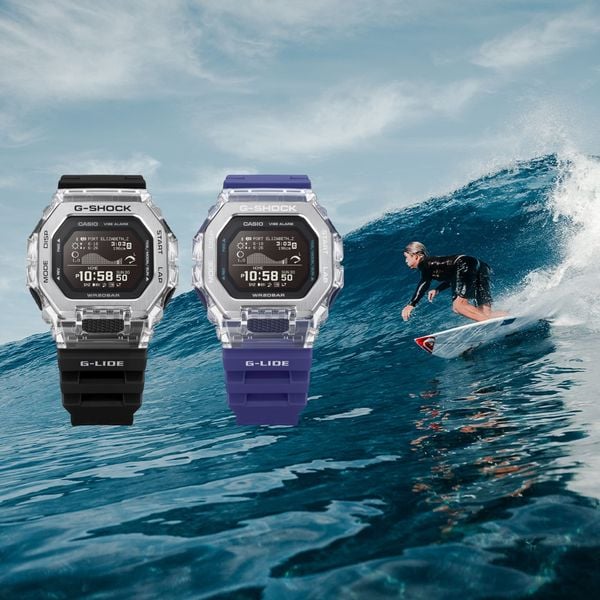  Casio G-Shock GBX-100S-2 - Uy tín từ 2009, Tem vàng chống giả, Bảo hành 5 năm, Pin miễn phí trọn đời 