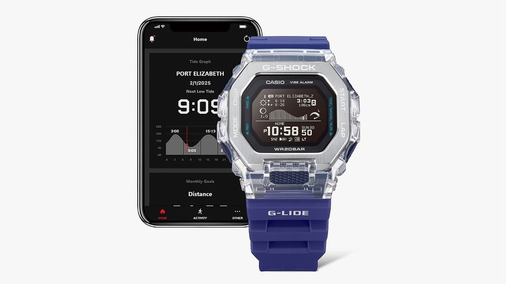  Casio G-Shock GBX-100S-2 - Uy tín từ 2009, Tem vàng chống giả, Bảo hành 5 năm, Pin miễn phí trọn đời 