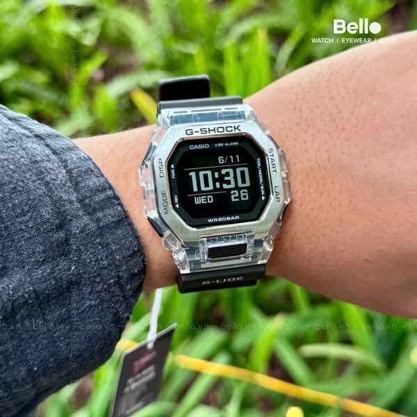  Casio G-Shock GBX-100S-1 - Uy tín từ 2009, Tem vàng chống giả, Bảo hành 5 năm, Pin miễn phí trọn đời 