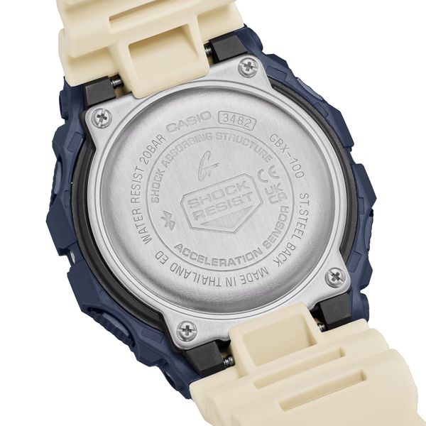  Casio G-Shock GBX-100TT-2 - Uy tín từ 2009, Tem vàng chống giả, Bảo hành 5 năm, Pin miễn phí trọn đời 