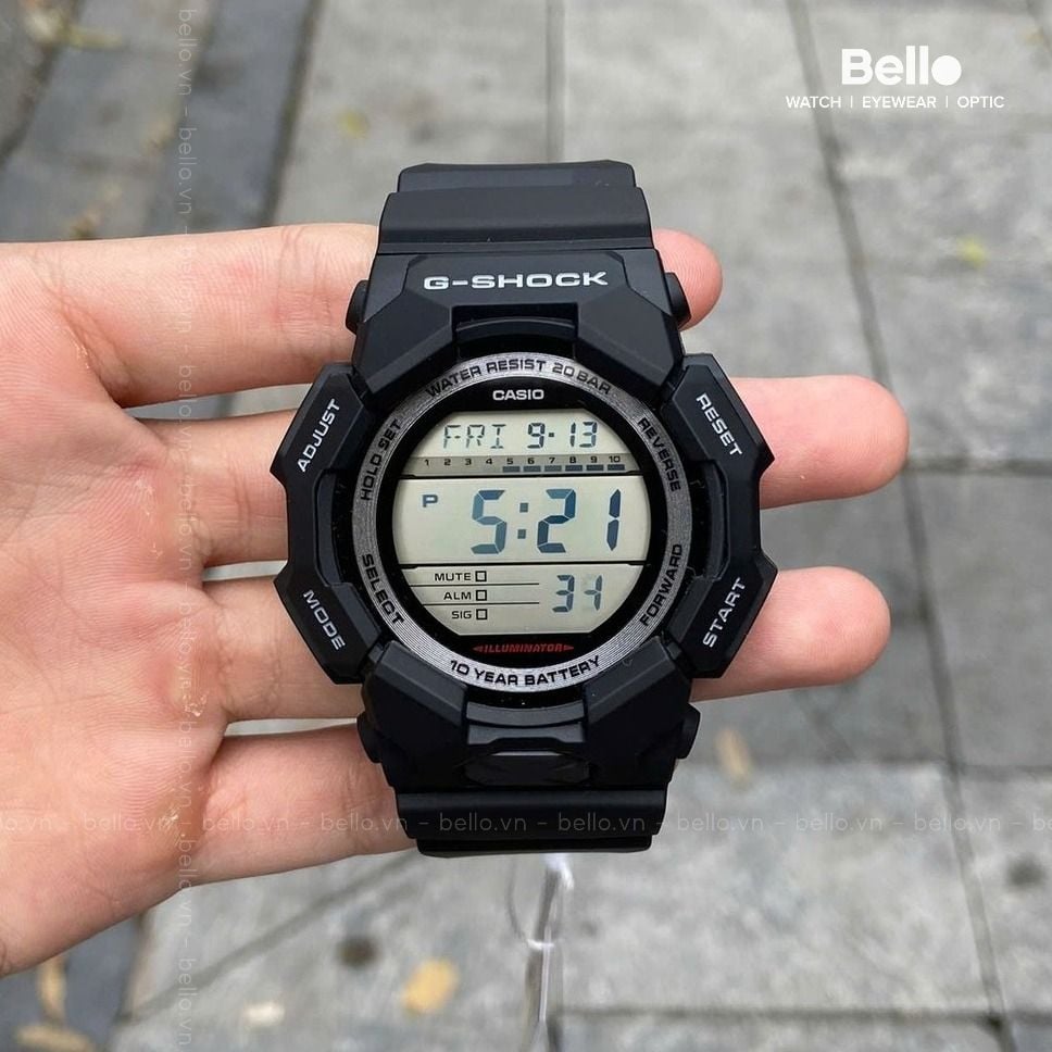  Casio G-Shock GD-010-1 - Uy tín từ 2009, Tem vàng chống giả, Bảo hành 5 năm, Pin miễn phí trọn đời 