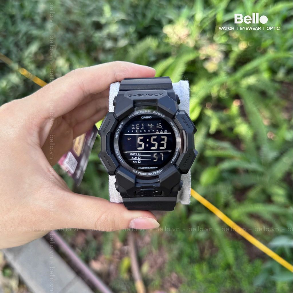  Casio G-Shock GD-010-1A1 - Uy tín từ 2009, Tem vàng chống giả, Bảo hành 5 năm, Pin miễn phí trọn đời 