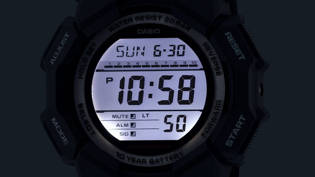  Casio G-Shock GD-010-1 - Uy tín từ 2009, Tem vàng chống giả, Bảo hành 5 năm, Pin miễn phí trọn đời 