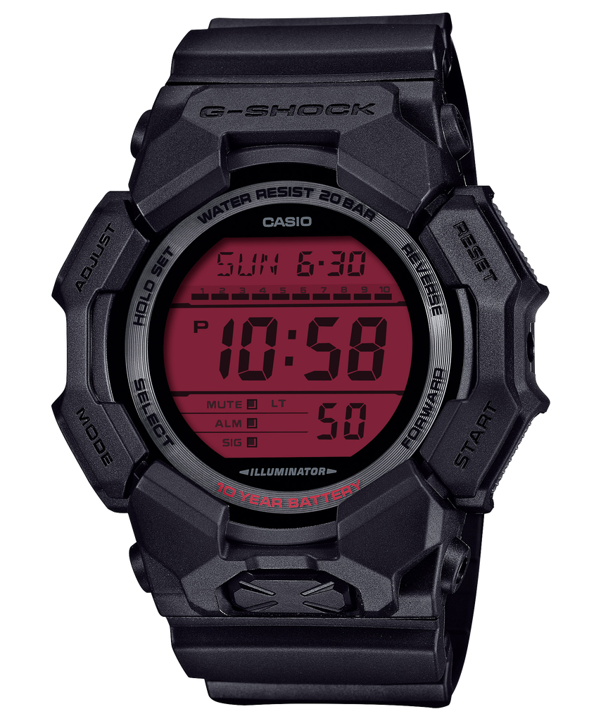  Casio G-Shock GD-010BBR-1 - Uy tín từ 2009, Tem vàng chống giả, Bảo hành 5 năm, Pin miễn phí trọn đời 