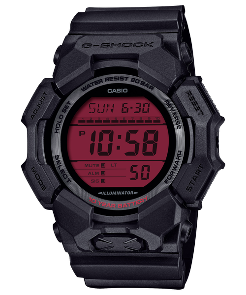  Casio G-Shock GD-010BBR-1 - Uy tín từ 2009, Tem vàng chống giả, Bảo hành 5 năm, Pin miễn phí trọn đời 