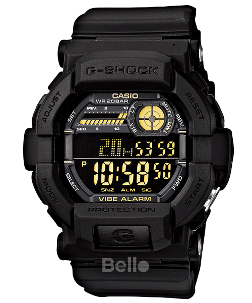  [Pin Miễn Phí Trọn Đời] GD-350-1B - Đồng hồ G-Shock Nam - Tem Vàng Chống Giả 