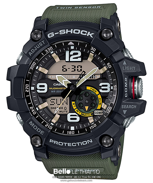  [Pin Miễn Phí Trọn Đời] GG-1000-1A3 - Đồng hồ G-Shock Nam - Tem Vàng Chống Giả 