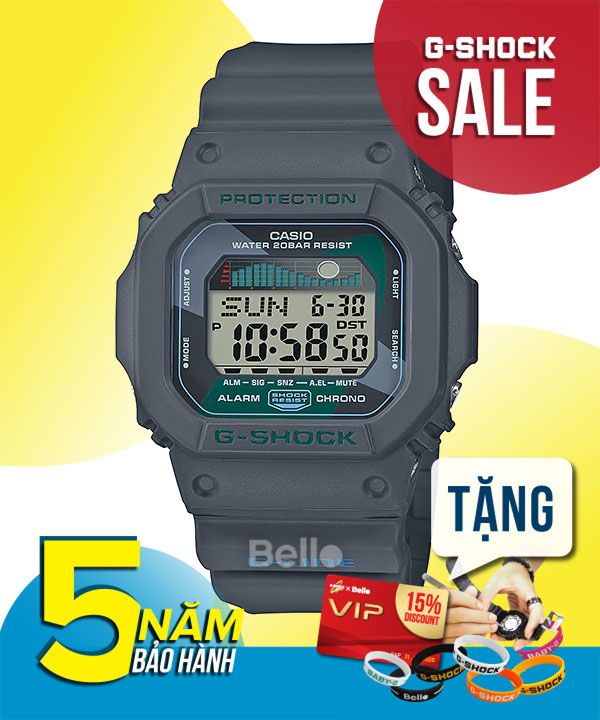  [Pin Miễn Phí Trọn Đời] GLX-5600VH-1 - Đồng hồ G-Shock Nam - Tem Vàng Chống Giả 