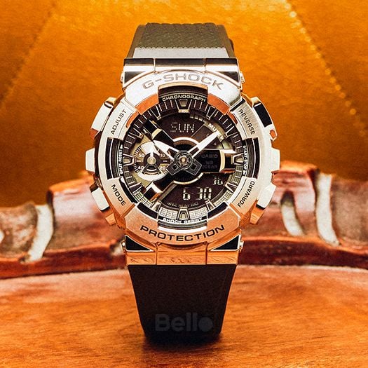 Casio G-Shock GM-110-1A - Uy tín từ 2009, Tem vàng chống giả, Bảo hành 5 năm, Pin miễn phí trọn đời 