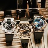  Casio G-Shock GM-110B-1A - Uy tín từ 2009, Tem vàng chống giả, Bảo hành 5 năm, Pin miễn phí trọn đời 