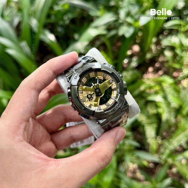  Casio G-Shock GM-110BD-1A9DR - Uy tín từ 2009, Tem vàng chống giả, Bảo hành 5 năm, Pin miễn phí trọn đời 