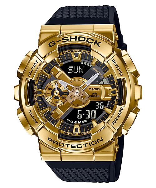  [Pin Miễn Phí Trọn Đời] GM-110G-1A9 - Đồng hồ G-Shock Nam - Tem Vàng Chống Giả 