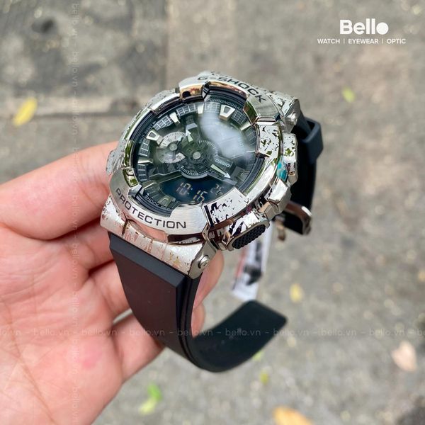  Casio G-Shock GM-110GC-1ADR - Uy tín từ 2009, Tem vàng chống giả, Bảo hành 5 năm, Pin miễn phí trọn đời 