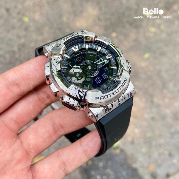  Casio G-Shock GM-110GC-1ADR - Uy tín từ 2009, Tem vàng chống giả, Bảo hành 5 năm, Pin miễn phí trọn đời 