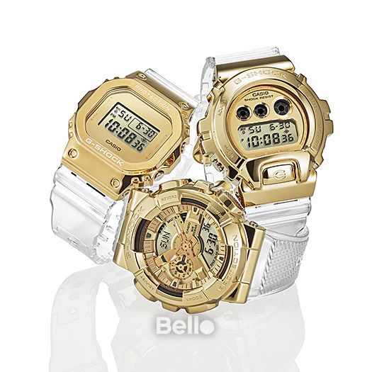  [Pin Miễn Phí Trọn Đời] GM-5600SG-9 - Đồng hồ G-Shock Nam - Tem Vàng Chống Giả 