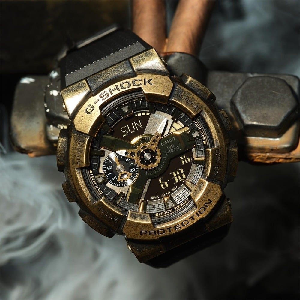  [LIMITED] Casio G-Shock GM-110VG-1A9 - Uy tín từ 2009, Tem vàng chống giả, Bảo hành 5 năm, Pin miễn phí trọn đời 