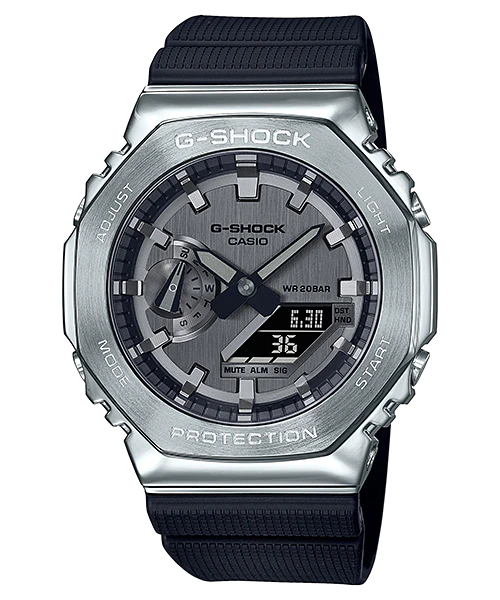  Casio G-Shock GM-2100-1A - Uy tín từ 2009, Tem vàng chống giả, Bảo hành 5 năm, Pin miễn phí trọn đời 