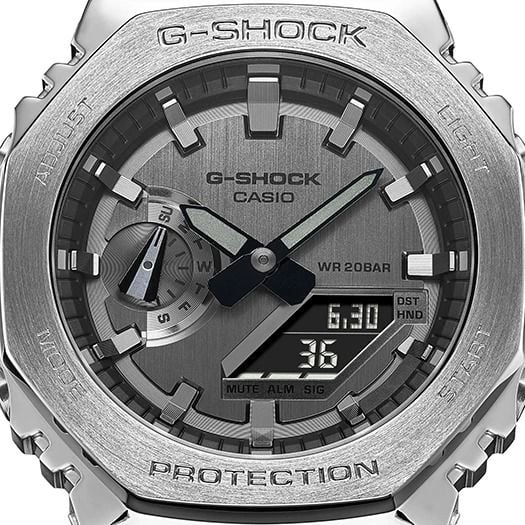  Casio G-Shock GM-2100-1A - Uy tín từ 2009, Tem vàng chống giả, Bảo hành 5 năm, Pin miễn phí trọn đời 