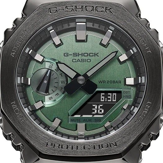  [Pin Miễn Phí Trọn Đời] GM-2100B-3A - Đồng hồ G-Shock Nam - Tem Vàng Chống Giả 