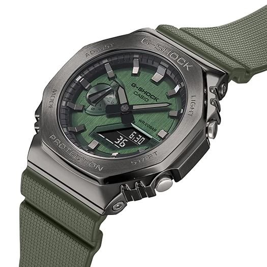 Casio G-Shock GM-2100B-3A - Uy tín từ 2009, Tem vàng chống giả, Bảo hành 5 năm, Pin miễn phí trọn đời 