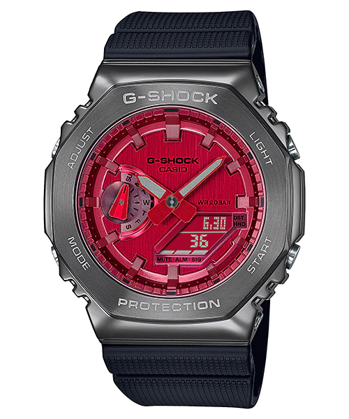  [Pin Miễn Phí Trọn Đời] GM-2100B-4A - Đồng hồ G-Shock Nam - Tem Vàng Chống Giả 