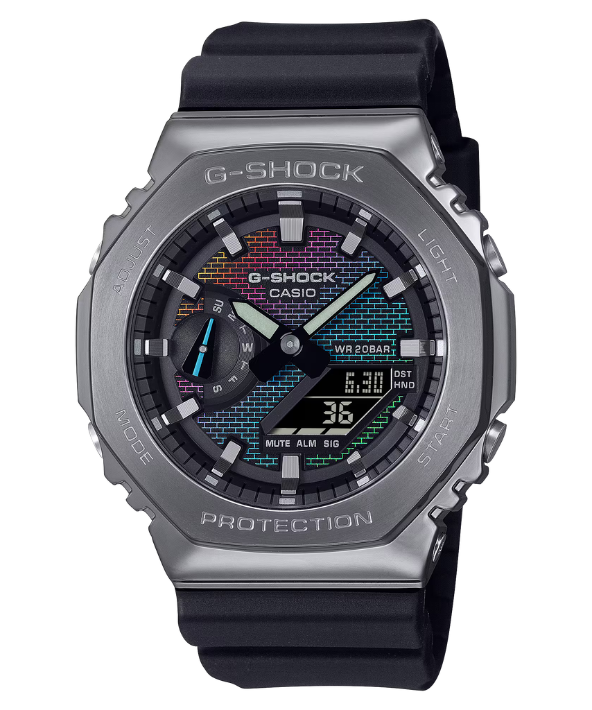  Casio G-Shock GM-2100BRW-1A - Uy tín từ 2009, Tem vàng chống giả, Bảo hành 5 năm, Pin miễn phí trọn đời 