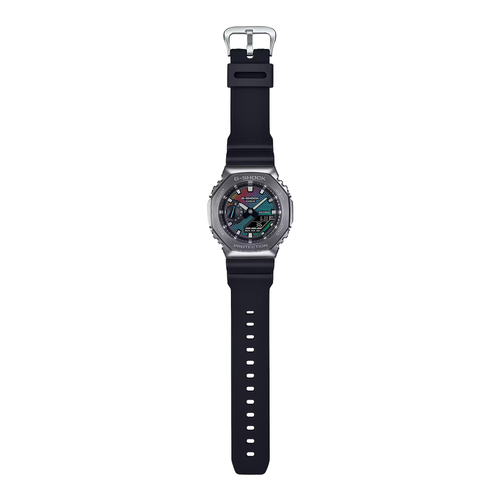  Casio G-Shock GM-2100BRW-1A - Uy tín từ 2009, Tem vàng chống giả, Bảo hành 5 năm, Pin miễn phí trọn đời 
