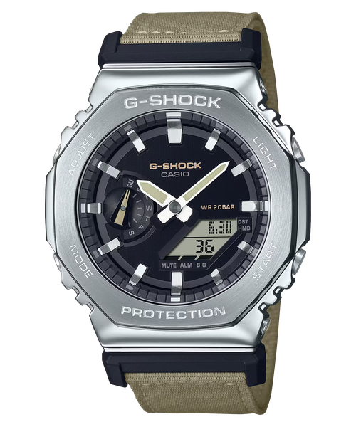 Casio G-Shock GM-2100C-5ADR - Uy tín từ 2009, Tem vàng chống giả, Bảo hành 5 năm, Pin miễn phí trọn đời 