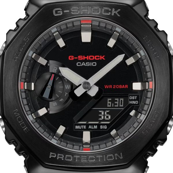  Casio G-Shock GM-2100CB-1ADR - Uy tín từ 2009, Tem vàng chống giả, Bảo hành 5 năm, Pin miễn phí trọn đời 