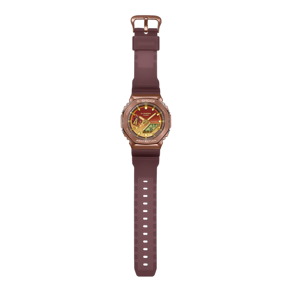  Casio G-Shock GM-2100CL-5A - Uy tín từ 2009, Tem vàng chống giả, Bảo hành 5 năm, Pin miễn phí trọn đời 