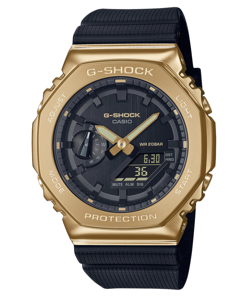  Casio G-Shock GM-2100G-1A9 - Uy tín từ 2009, Tem vàng chống giả, Bảo hành 5 năm, Pin miễn phí trọn đời 