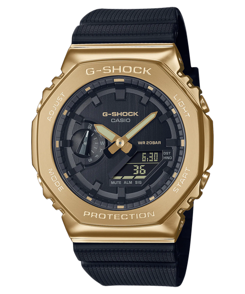  Casio G-Shock GM-2100G-1A9 - Uy tín từ 2009, Tem vàng chống giả, Bảo hành 5 năm, Pin miễn phí trọn đời 