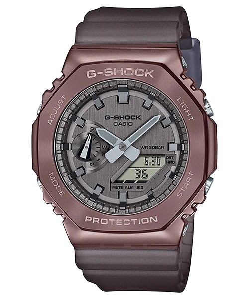  [Pin Miễn Phí Trọn Đời] GM-2100MF-5A - Đồng hồ G-Shock Nam - Tem Vàng Chống Giả 