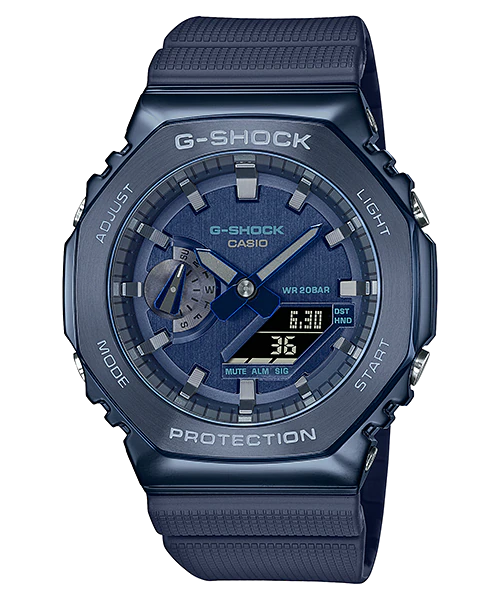  [Pin Miễn Phí Trọn Đời] GM-2100N-2A - Đồng hồ G-Shock Nam - Tem Vàng Chống Giả 