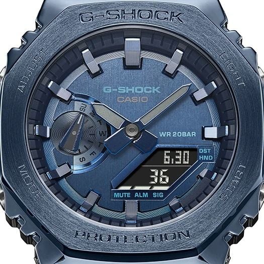  [Pin Miễn Phí Trọn Đời] GM-2100N-2A - Đồng hồ G-Shock Nam - Tem Vàng Chống Giả 