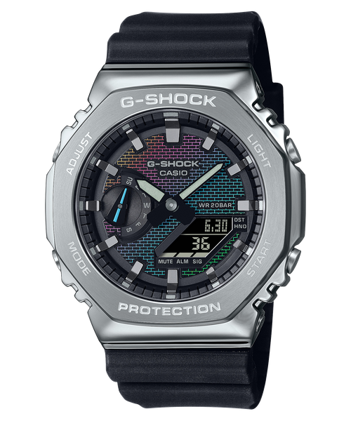  Casio G-Shock GM-2100RW-1A - Uy tín từ 2009, Tem vàng chống giả, Bảo hành 5 năm, Pin miễn phí trọn đời 